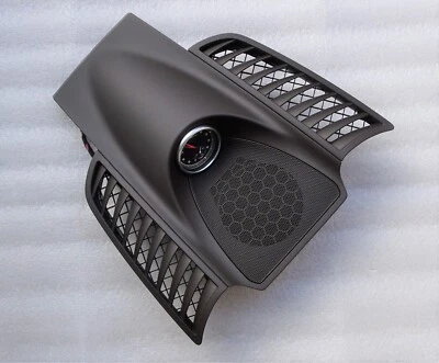 PORSCHE 2010 18 CAYENNE S GTS DASH CLOCK PART WITH ESPRESSO COVER AND WIRE PLUG - Image 1 of 4