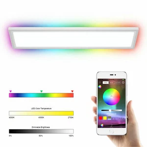18W RGB LED Ceiling Light w/ APP & Remote Control Home - Picture 1 of 9
