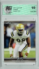 Takkarist McKinley 2017 Leaf Draft #55 Rookie Card PGI 10
