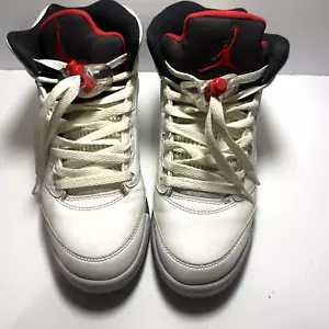 Air Jordan 5 Retro GS White - Cement 440888-104 Youth Größe 5,5 Y - Bild 1 von 8