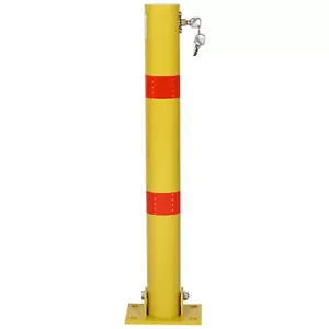 Bolardo de estacionamiento Bole con cerradura Postes de protección de estacionamiento Barrera de estacionamiento Hogar - Imagen 1 de 8