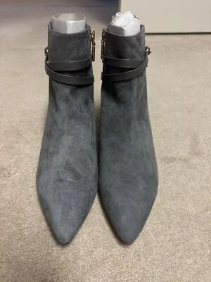 Talbots Iona замшевые ботинки серый женский размер 7,5 M никогда не носили! 🔥 Оригинал $135 - Изображение 1 из 4