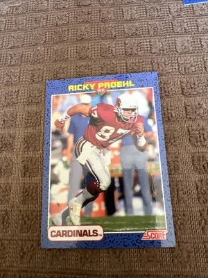 1991 Score Young Superstars Ricky Proehl # 8 - Image 1 of 3
