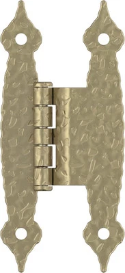 Amerock BPR3406BBZ | Шарнир шкафа | смещение 3/8 дюйма (10 мм), золотистое шампанское  - Изображение 1 из 4