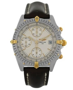Breitling Chronomat B13050.1 Chronograph Date Gold Plated Steel 39MM Automatic - Picture 1 of 9