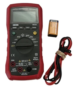 Digital Multimeter Tester 4000 Counts Digital with DC AC Voltmeter - Picture 1 of 8