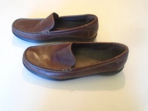 Cole Haan Men’s Brown Loafers Size 11 1/2 M slip on C11404 U A15 clean - Picture 1 of 10