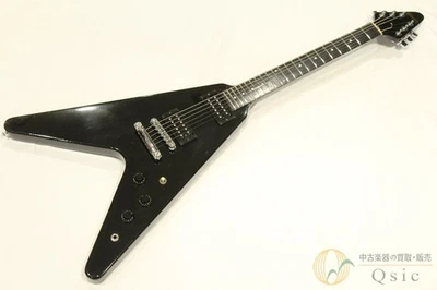 Gibson Flying V Black Made in USA 1984 Solid Body Electric Guitar - Image 1 of 4
