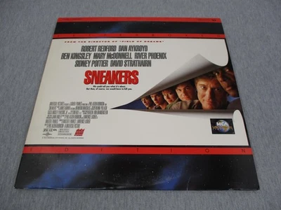 Sneakers 1992 LaserDisc Widescreen 2-Disc Universal Robert Redford Dan Aykroyd - Image 1 of 4