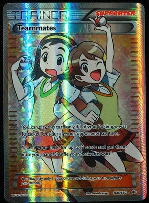 Teammates #160 NM-M Trainer Pokemon Card - Image 1 of 3