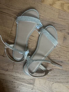 Strass Sandalen Damen Gr. 9 - Bild 1 von 5