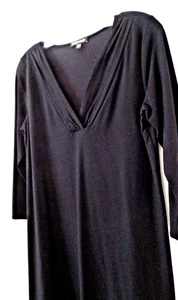 ***EILEEN FISHER Sz XS/S Shift DRESS black!! - Picture 1 of 5