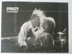 1985 Dynasty  ABC TV television show Linda Evans romantic fire ad - Picture 1 of 1