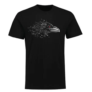 NFL T-Shirt Baltimore Ravens Shatter Graphic Logo Football Shirt schwarz - Bild 1 von 3