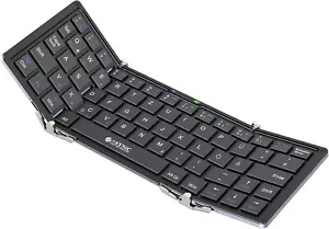 Mini-BT-Tastatur QWERTZ 5.1 Faltbar Kabellos für iOS Android PC Tablet - Bild 1 von 7