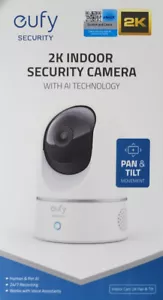 Eufy Security 2k Indoor Pan & Tilt Camera with AI Technology | White - Picture 1 of 4