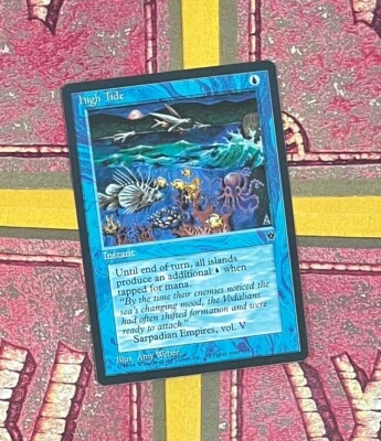 MTG HIGH TIDE (Weber) Fallen Empires (Wyvern Back) (OldManMTG 010-547) - Image 1 of 4