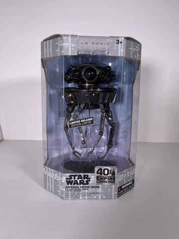 Star Wars Imperial Probe Droid 40th Anniversary Limited Edition Die Cast NEW! LE Cover