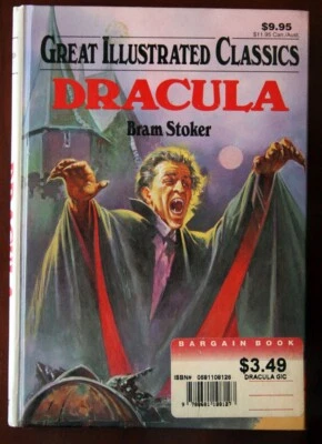 DRACULA by Bram Stoker GREAT ILLUSTRATED CLASSICS 1997 Baronet Books VERY GOOD - Imagem 1 de 3