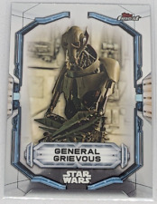General Grievous Topps Finest Star Wars 2022 Base Card #40