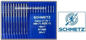 SCHMETZ DPX17 NM:70 SIZE:10 SY3355 INDUSTRIAL WALKING FOOT SEWING MACHINE NEEDLE - Picture 1 of 4