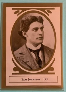 SAM JOHNSTON 1983 Chess Promotions Latrobe Police Birthplace of Pro Football 25 - Picture 1 of 2