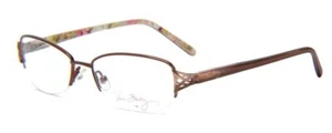 Vera Bradley Vanessa .5-Rimless Reading Glasses Make Me Blush Brown Copper 54 mm - Picture 1 of 5