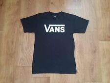 VANS T-Shirt Men Classic Black Size S