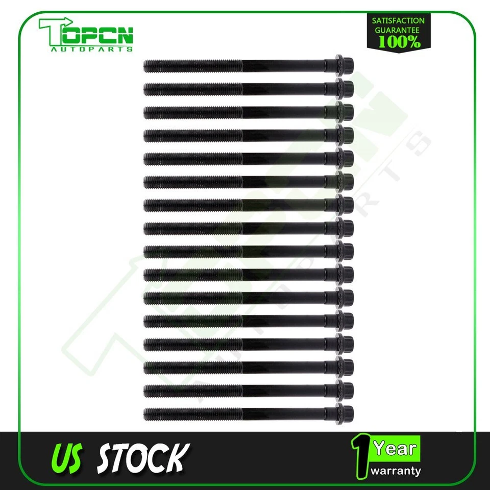 Pernos de cabeza para Hyundai Sonata Tiburon Tucson para KIA Magentis Optima 2,5 L 2,7 L Foto 1 de 4