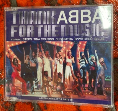 THANK ABBA FOR THE MUSIC CD. PERFORMED AT THE BRITS 1999 - Image 1 of 3