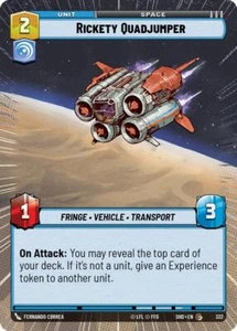 Rickety Quadjumper Hyperspace SWU SHD 332 C NM - Picture 1 of 1