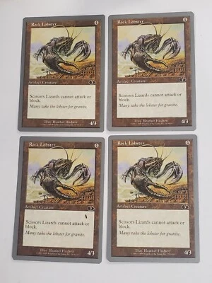 MTG Playset 4x Rock Lobster (Unglued/Artifact/C) - BGM - Image 1 of 2