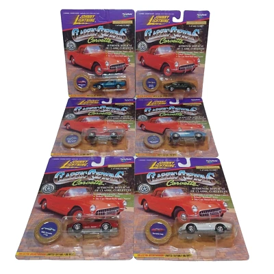 Johnny Lightning Classic Customs Corvette Lote de 6 NUEVO ZR-1 Aerovette Roadster Foto 1 de 4
