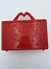 Vintage McDonalds 1988 On the Go School Lunch Box Red Pencil Case EUC Graphic