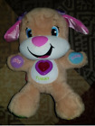 Fisher Price Interactive Learning Teddy Pink Ears (It4) Free Post