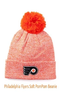 Philadelphia Flyers American Needle Orange PomPom Beanie NHL Hockey B77 NWT - Picture 1 of 3