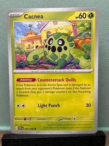 Pokemon TCG: Cacnea 5/198, Scarlet & Violet Base Set - Picture 1 of 1