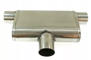 rear center muffler turboworks lt 304ss center 2,75" rear 2,75" M-6499 - Picture 1 of 5