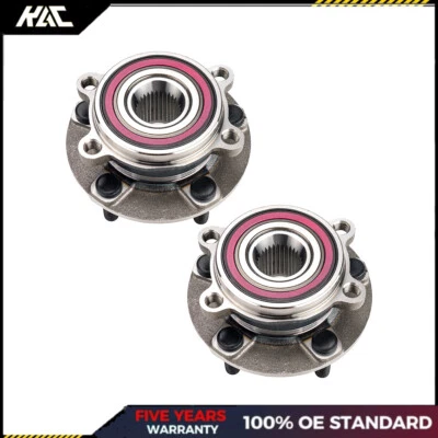 Pair (2) Front Wheel Hub Bearing For Mazda 6 2014-2018 2019 Mazda CX-5 2013-2022 - Image 1 of 4