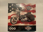Springbok Harley Davidson Motorcycles 1000 Piece Puzzle 24x30” PZL6198 Vtg 1998