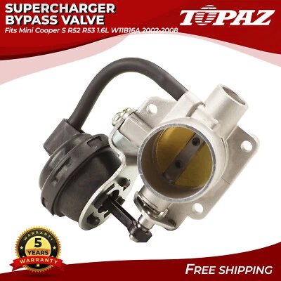 Válvula de derivación de sobrealimentador para Mini Cooper S R52 R53 1,6 L W11B16A 2002-2008 Foto 1 de 4