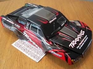 Cuerpo Fit Traxxas 1/10 Slash rojo gris negro con soportes sin clip 4x4 2x4 4x4 VXL - Imagen 1 de 7