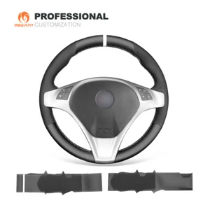 Funda de volante de gamuza auténtica MEWANT Custom para Alfa Romeo Giulietta MiTo - Imagen 1 de 10