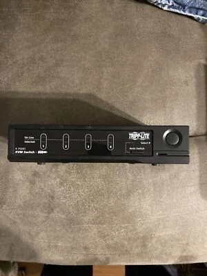 Tripp Lite CS-104U 4-Port Desktop KVM Switch USB - Image 1 of 2