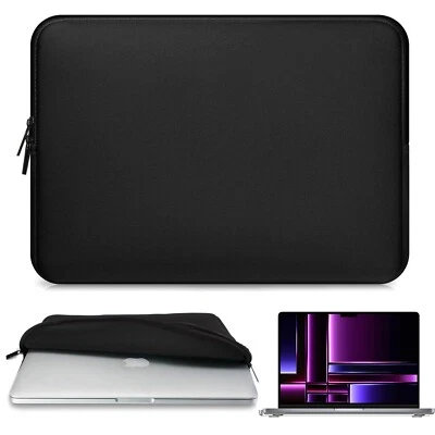 2023 NEW 16Inch Macbook Pro M1/M2 Laptop Case Cover Sleeve Carry Pouch Bag Black - image 1 of 4