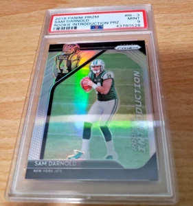 Sam Darnold 2018 Panini Prizm Rookie Introduction Silver Prizm Graded PSA Mint 9 - Picture 1 of 1