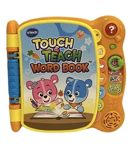 VTECH Touch and Teach Word Book Educational Toddler Preschool Learn New Words - Picture 1 of 9