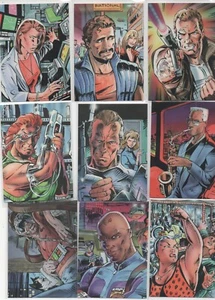 1993 WILLIAM SHATNER'S TEK WORLD COMPLETE 100 CARD SET Plus Tekchrome insert set - Picture 1 of 2