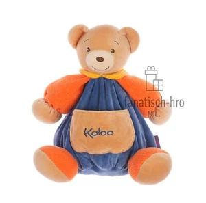 Kaloo Teddy Bär Plüschtier Plüschfigur sitzend & Stickerei Teddybär Kuscheltier - Bild 1 von 2