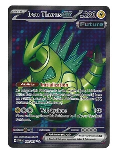 Pokemon Iron Thorns ex 196/167 Sv06: Twilight Masquerade Holo Ultra Rare - Picture 1 of 2